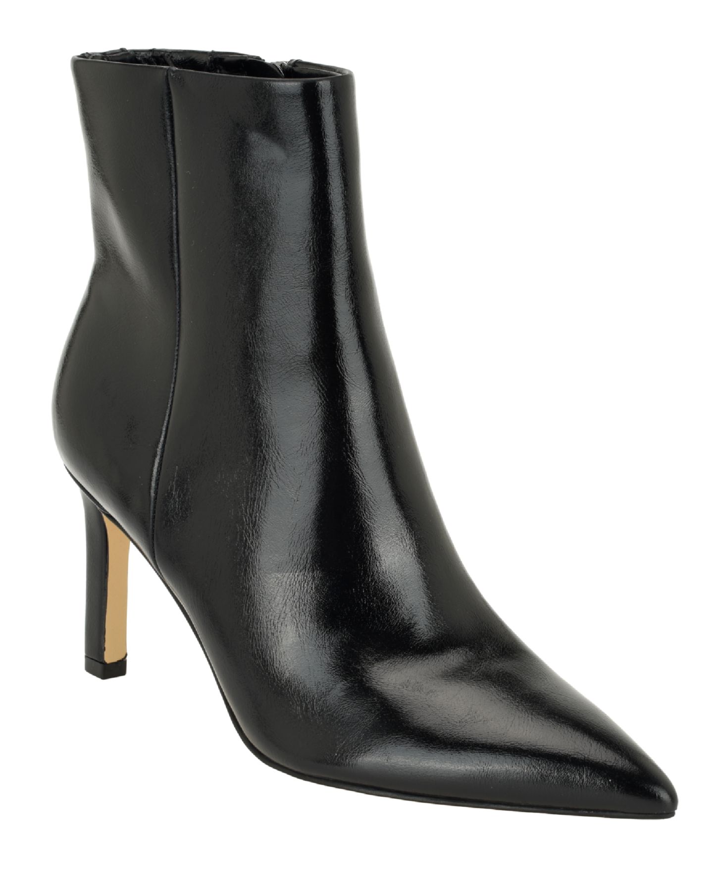 Женские ботинки Calvin Klein Chrysta Pointed Toe Stiletto Dress Booties, цвет: Чёрный — фото 1