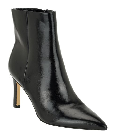 Женские ботинки Calvin Klein Chrysta Pointed Toe Stiletto Dress Booties, цвет: Чёрный