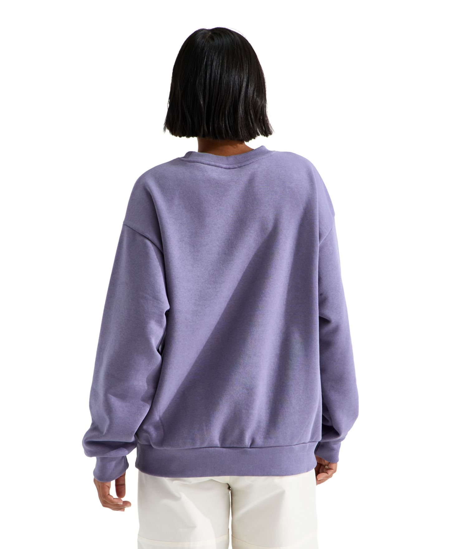 Женская толстовка The North Face Evolution Simple Dome Oversized Crewneck, цвет: Сливовый — фото 3