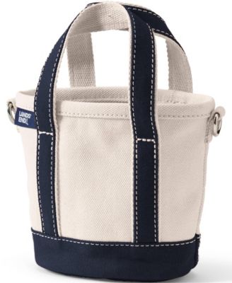 Mini Natural Open Top Canvas Tote Bag