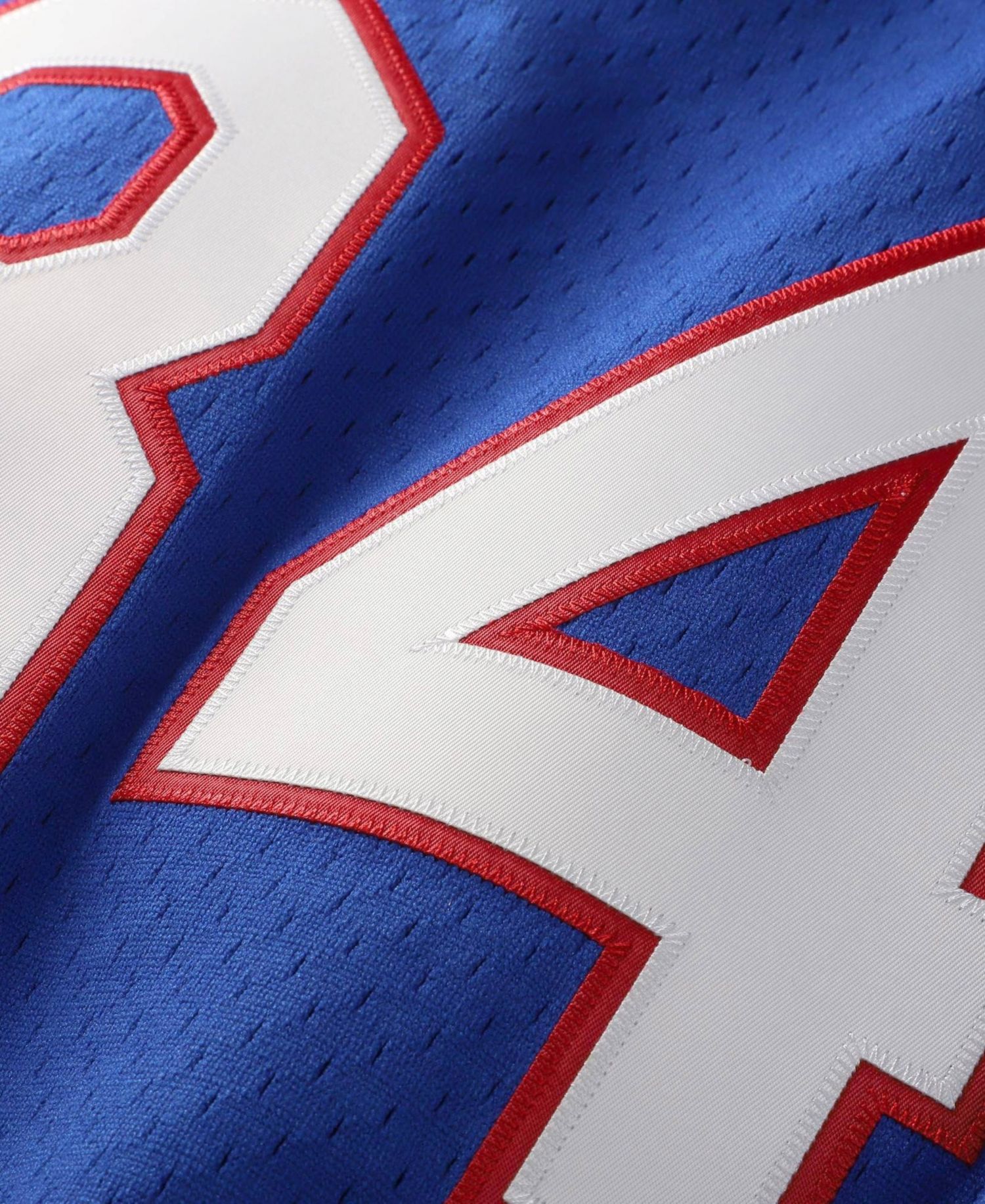 Men's Nolan Ryan Royal Texas Rangers Big & Tall Cooperstown Mesh Batting Practice Jersey