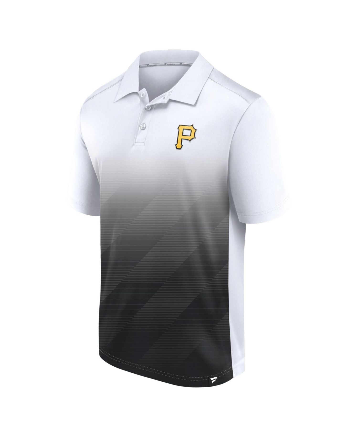 Men's White Pittsburgh Pirates Parameter Polo Shirt