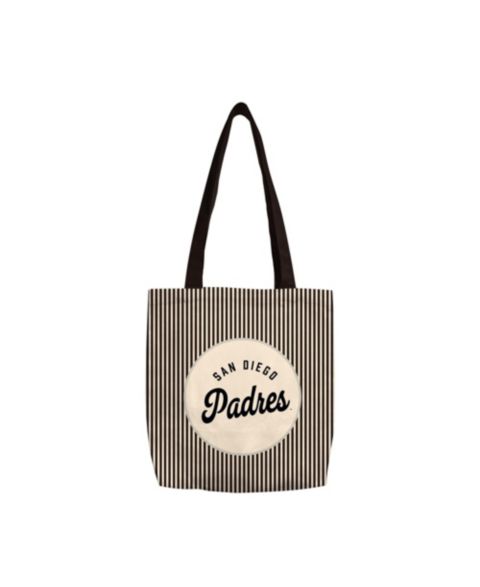 Женская сумка Logo Brands Black San Diego Padres Classic Canvas Tote
