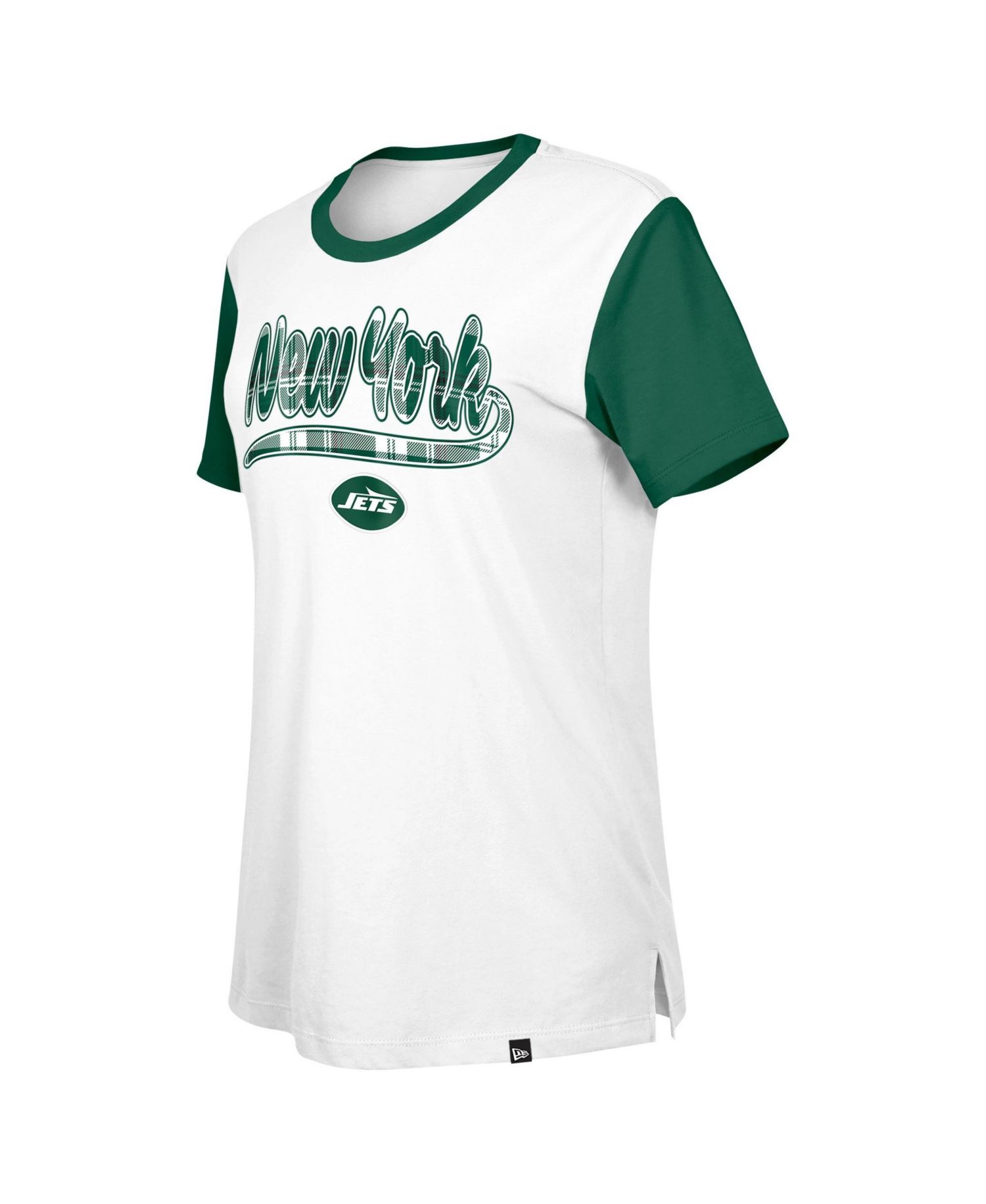 Women's New York Jets 3rd Down Short-Sleeve Crewneck Cotton T-Shirt