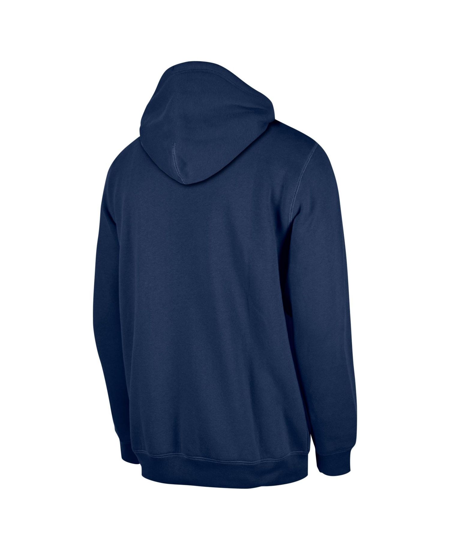 Men's Navy Houston Texans 3rd Down Plaid Pullover Hoodie