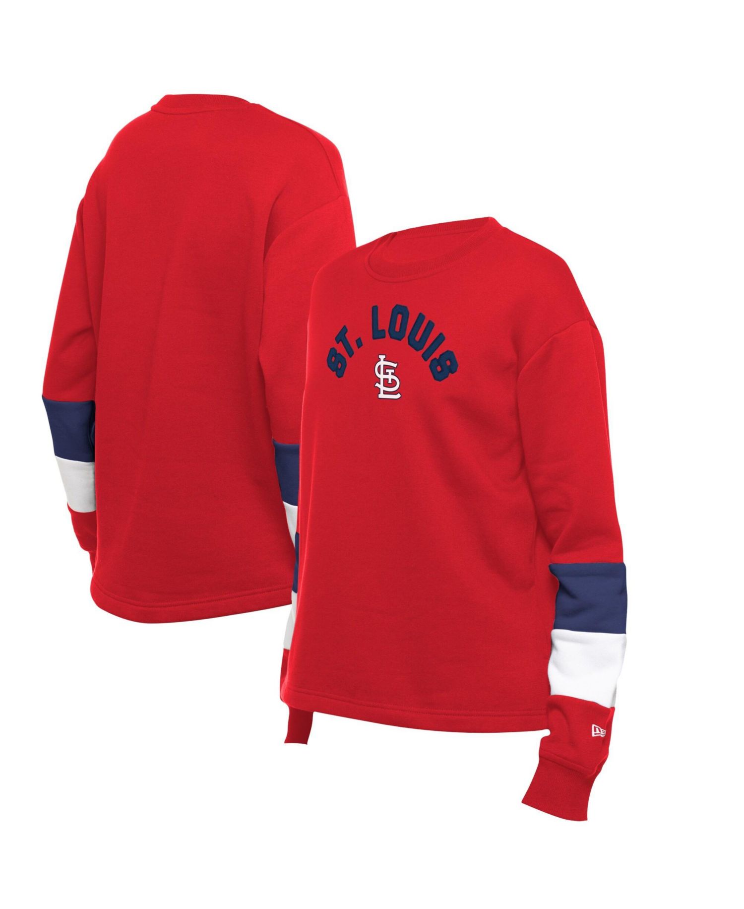 Women's St. Louis Cardinals Game Day Color Block Graphic Sweatshirt