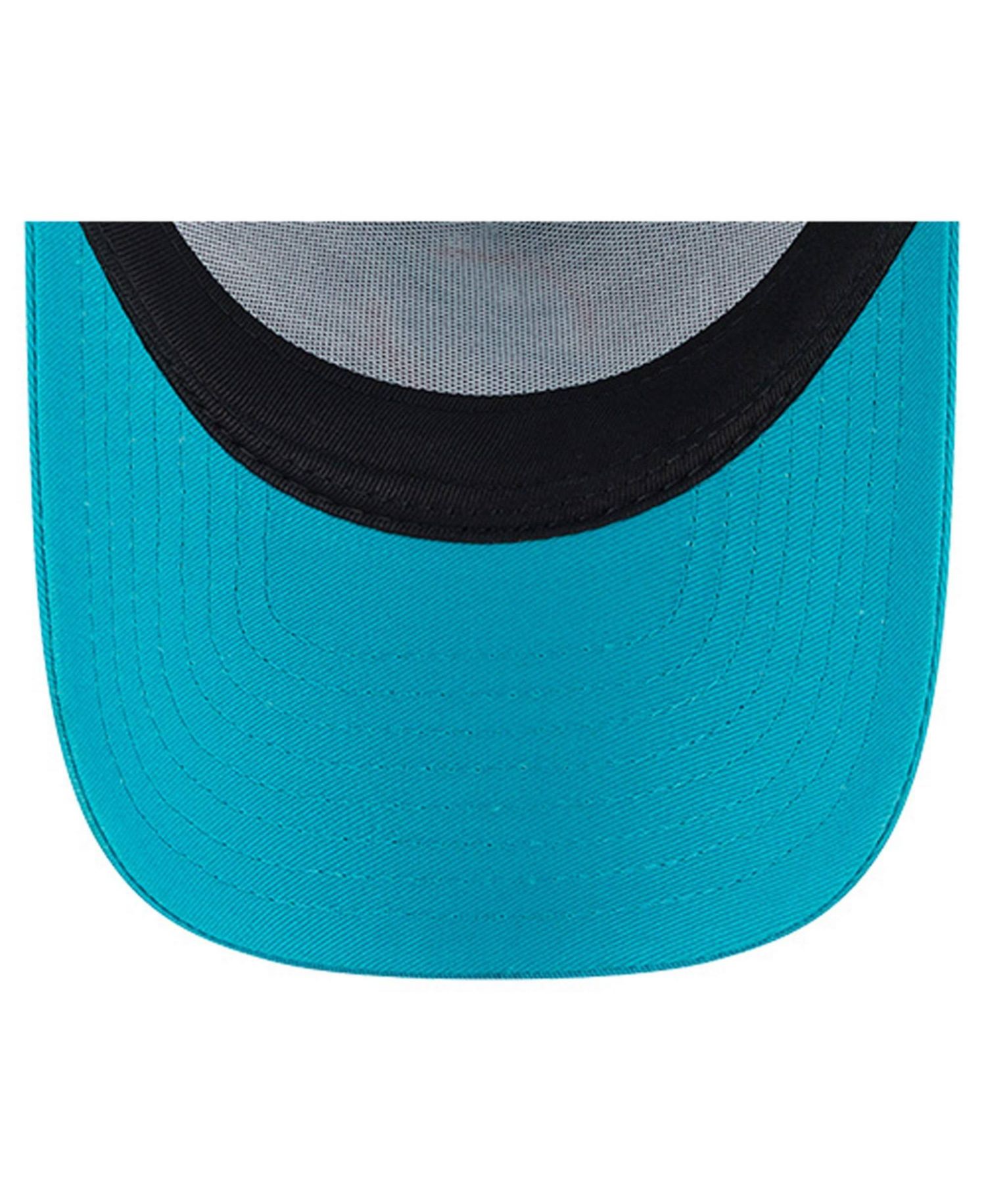 Big Boys and Girls Aqua Miami Dolphins Main A-Frame 9FORTY Adjustable Hat