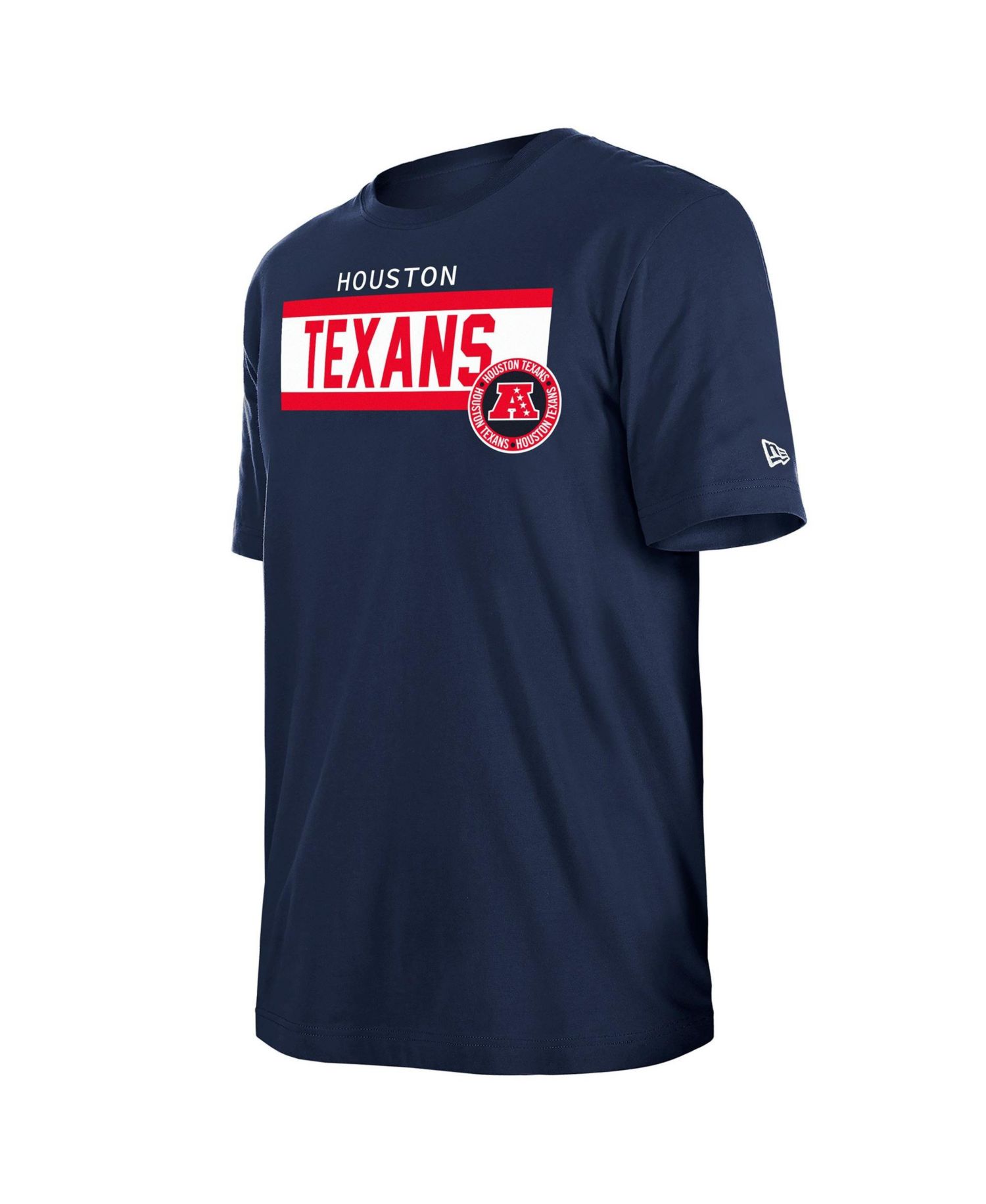 Men's Navy Houston Texans 3rd Down High Density Print T-Shirt