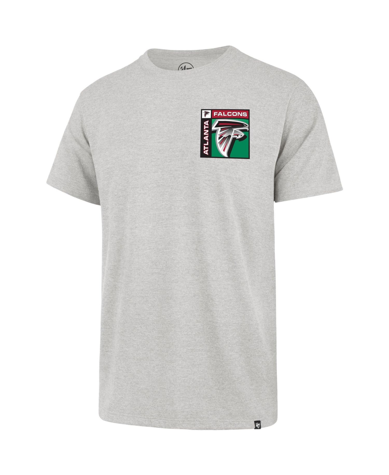 Men's Gray Atlanta Falcons Chrome Plate Franklin T-Shirt