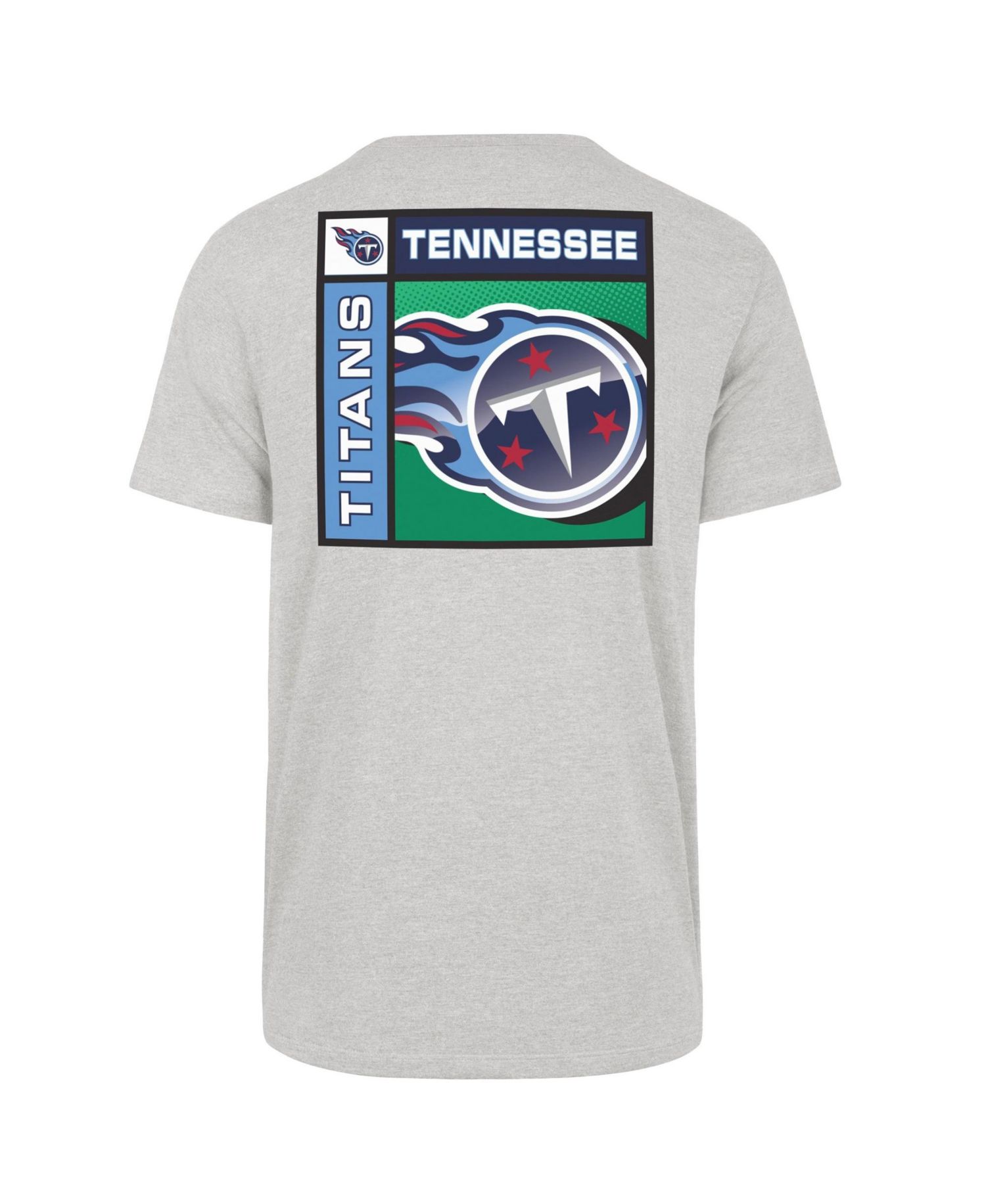 Men's Gray Tennessee Titans Chrome Plate Franklin T-Shirt