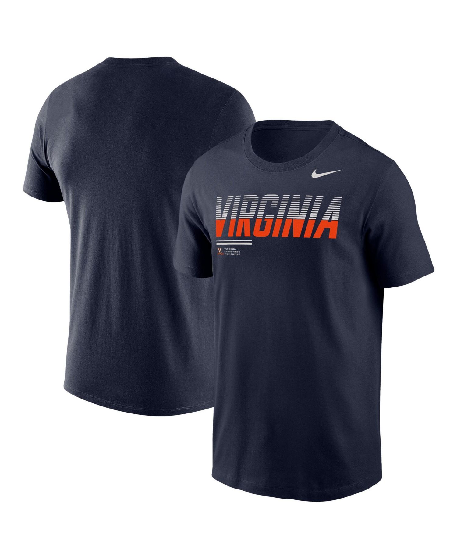 Men's Navy Virginia Cavaliers 2026 Sideline Wordmark Legend Dri-FIT T-Shirt