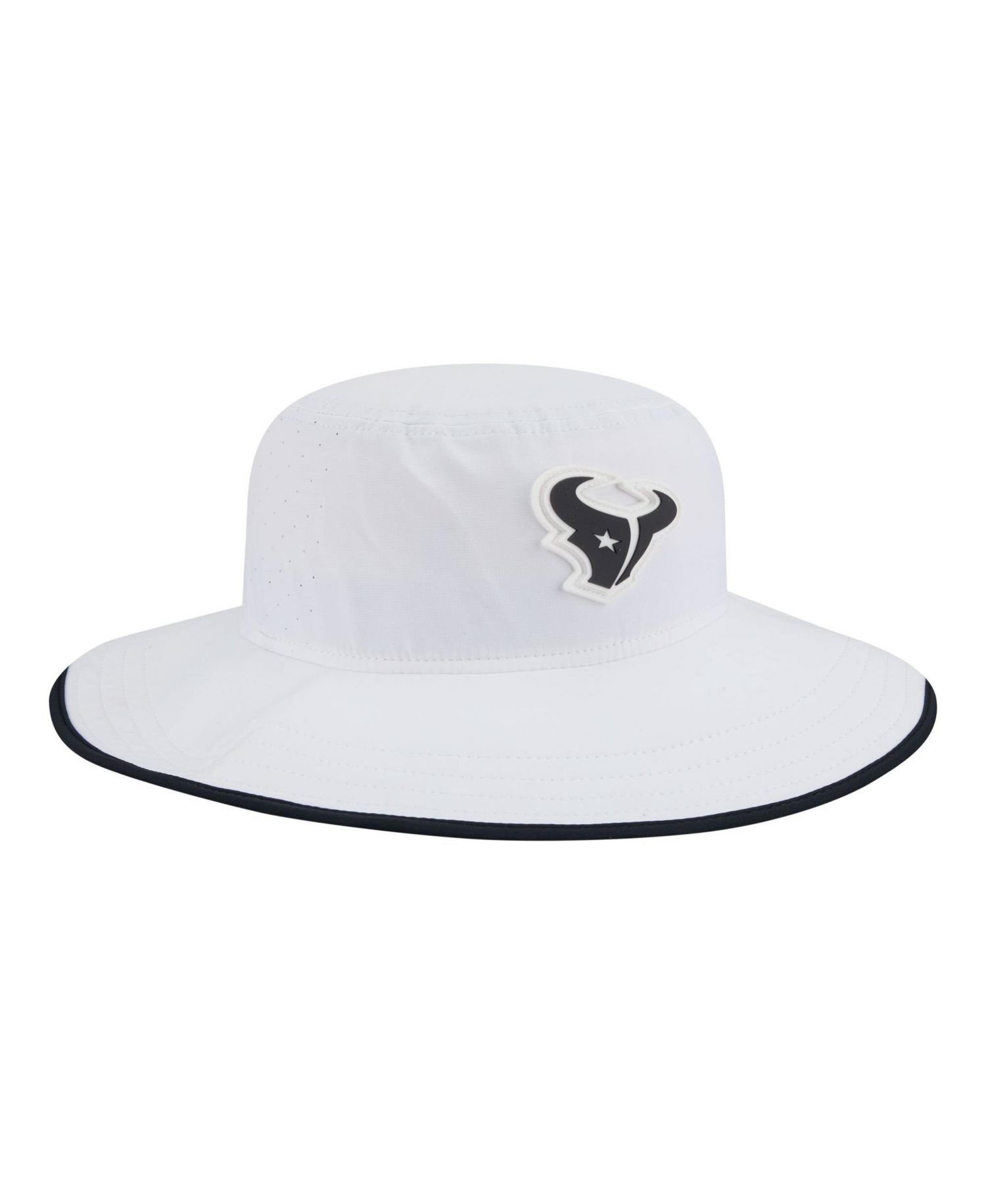 Men's White Houston Texans 2025 NFL Training Camp Panama Bucket Hat