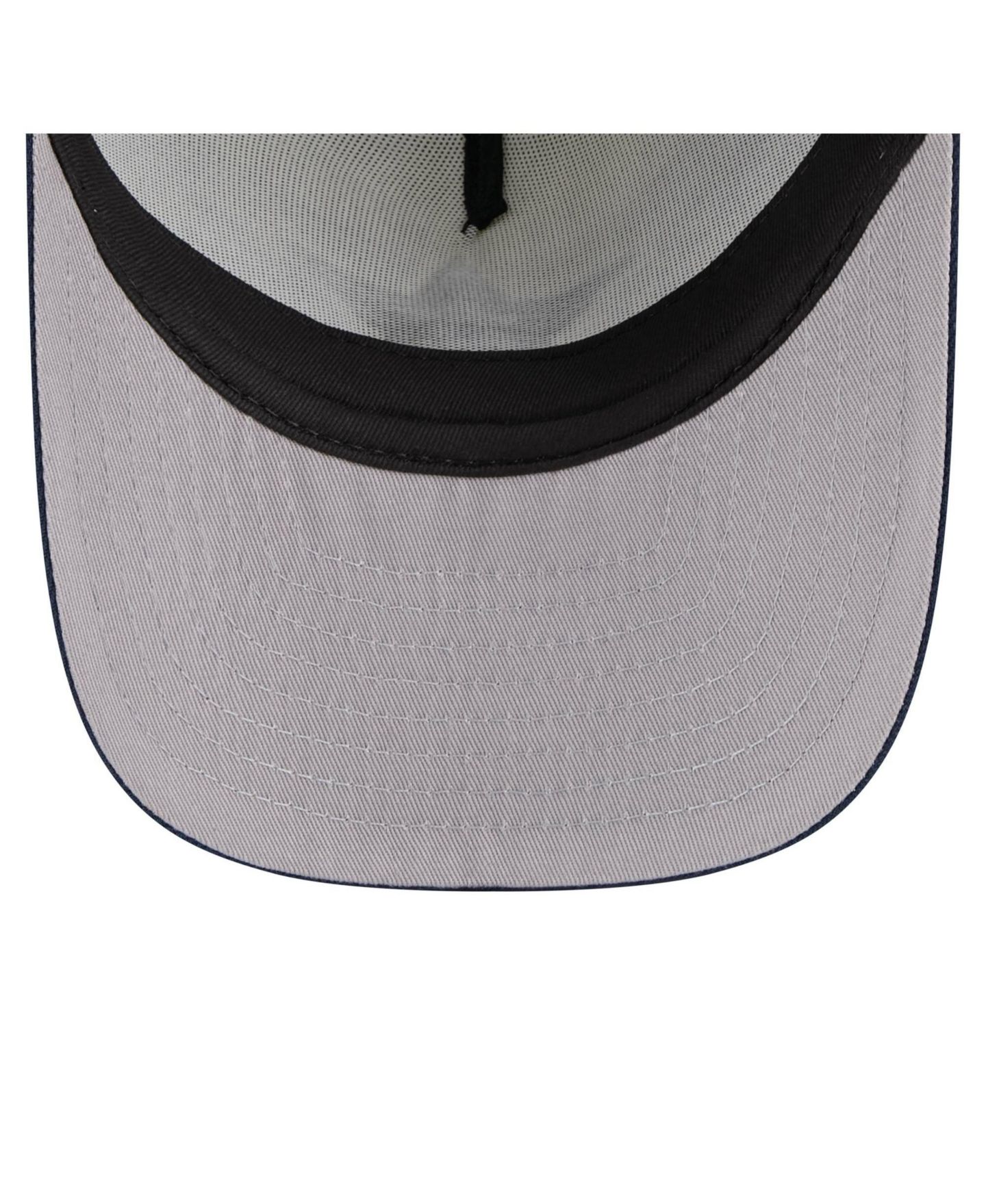 Детская кепка New Era Cream/Navy Dallas Cowboys Banner A-Frame 9FIFTY Trucker Snapback Hat — фото 5