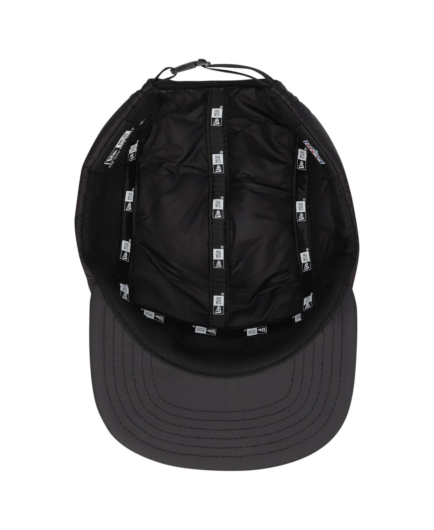 Men's Black Kansas City Chiefs Quilted Camper Adjustable Hat