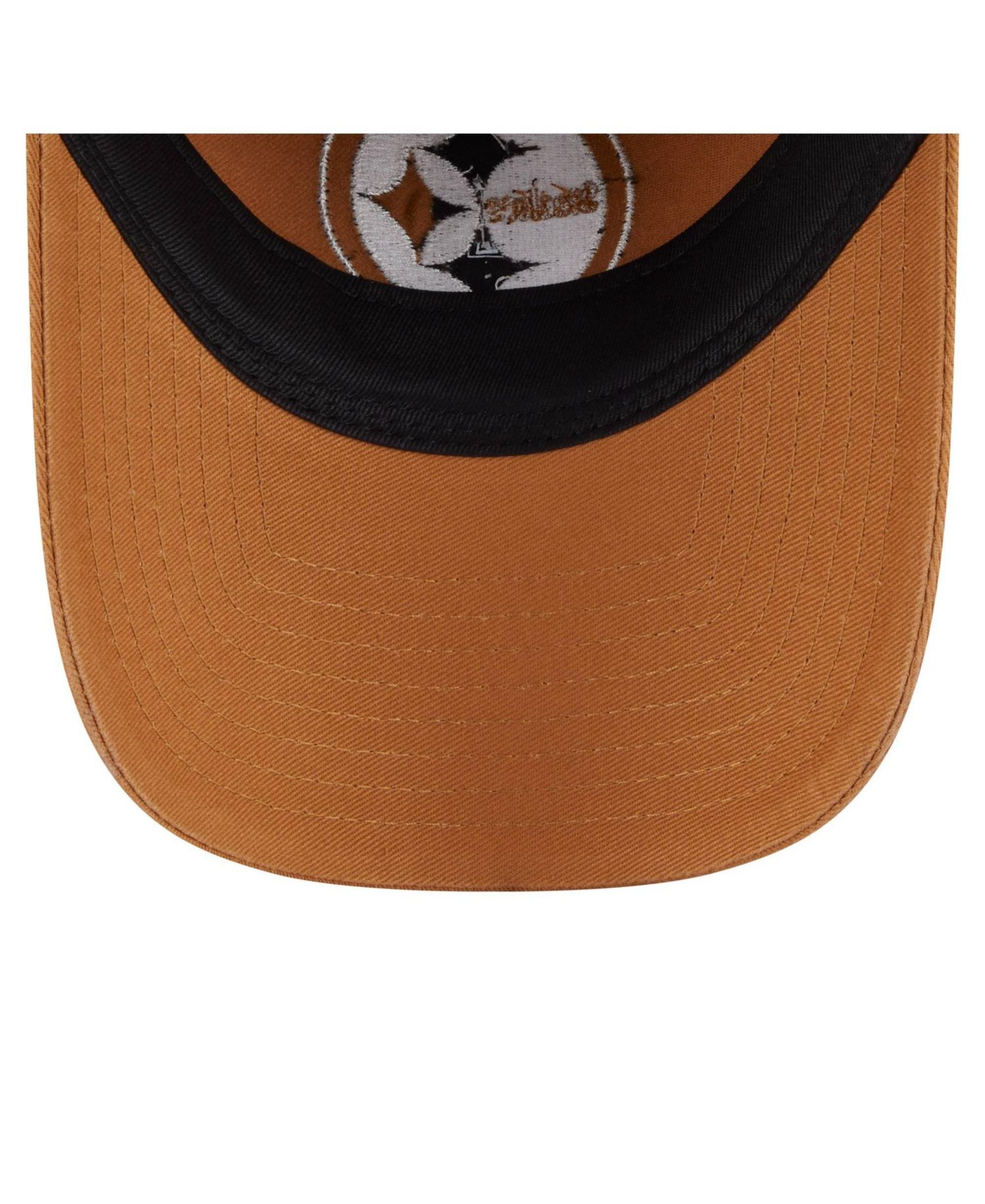 Men's Brown Pittsburgh Steelers Stamp 9TWENTY Adjustable Hat