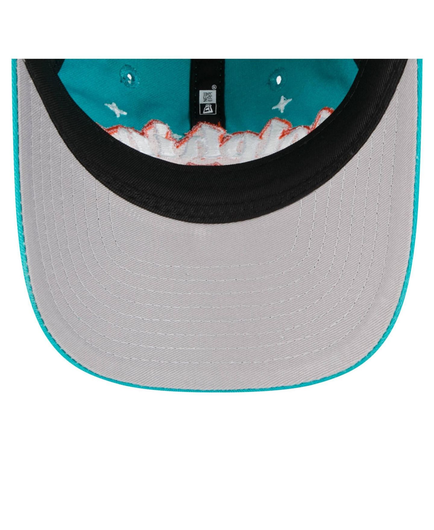 Кепка New Era Aqua Miami Dolphins Cheer 9TWENTY Adjustable Hat для девочек — фото 5