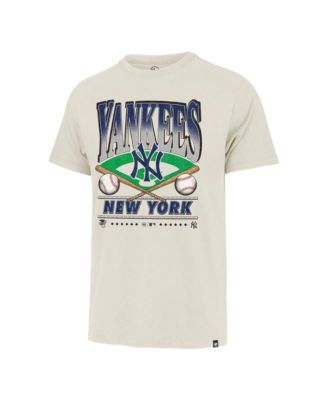Men's Tan New York Yankees Straight Shot Two Franklin T-Shirt