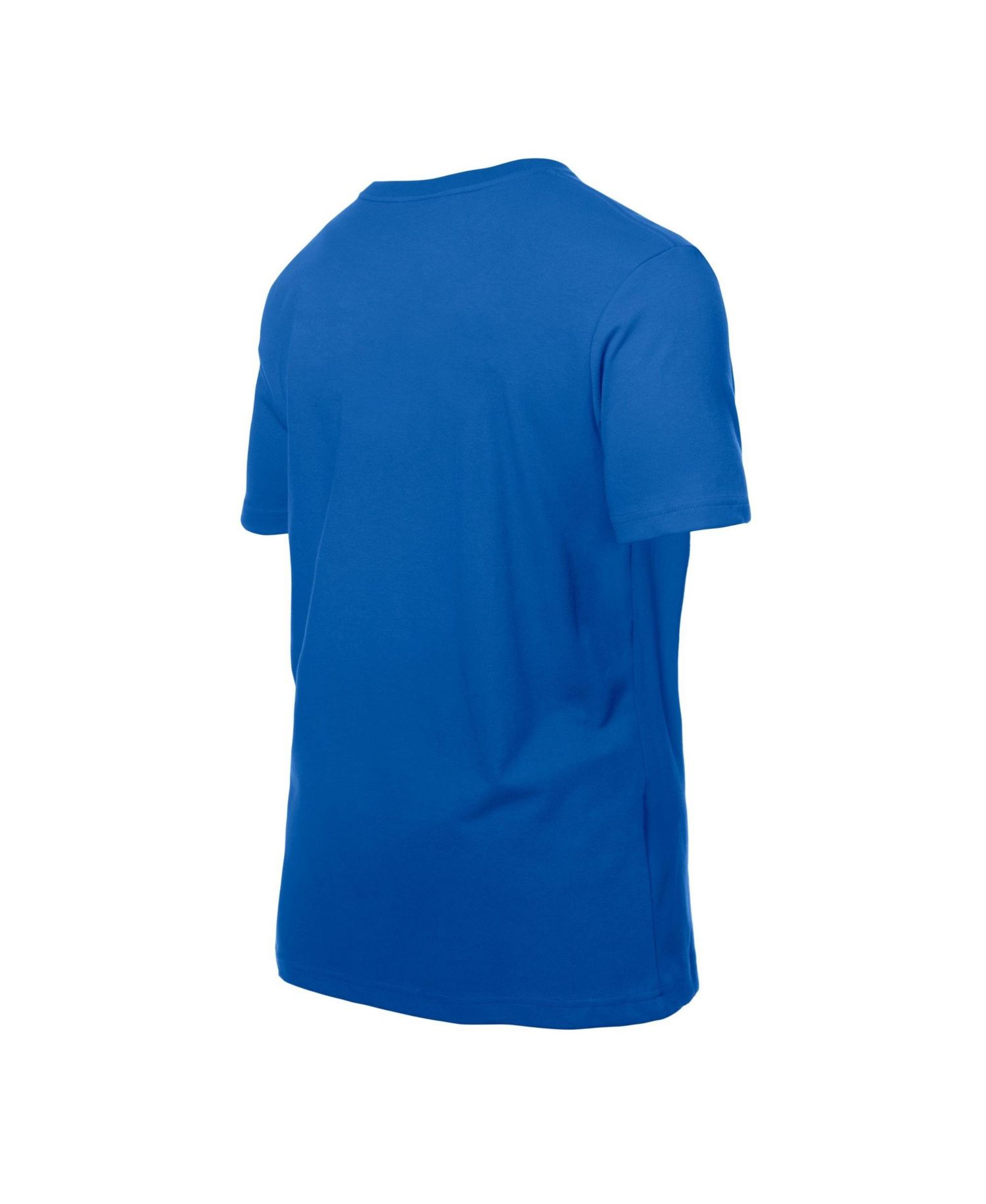 Men's Royal Chicago Cubs Dominican Republic Flag Logo T-Shirt