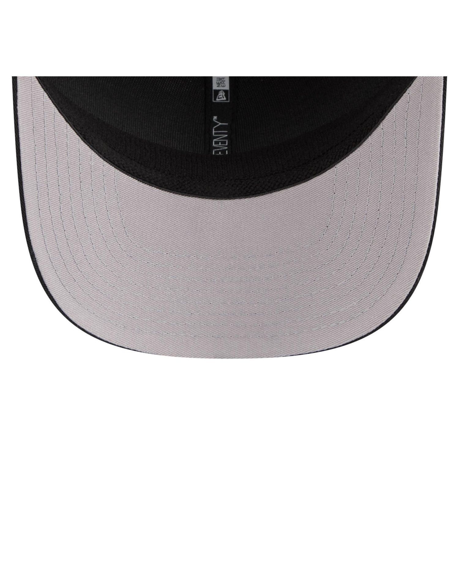 Men's Black Las Vegas Raiders Contest 9SEVENTY Adjustable Trucker Hat