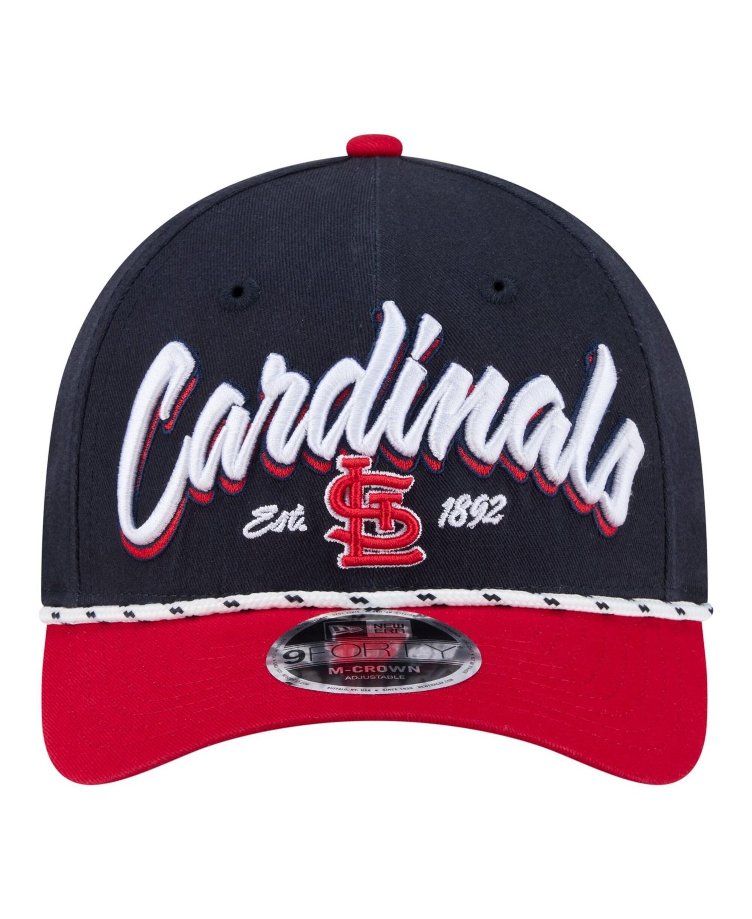 Men's Navy/Red St. Louis Cardinals Team Loyal 9FORTY M-Crown Adjustable Hat