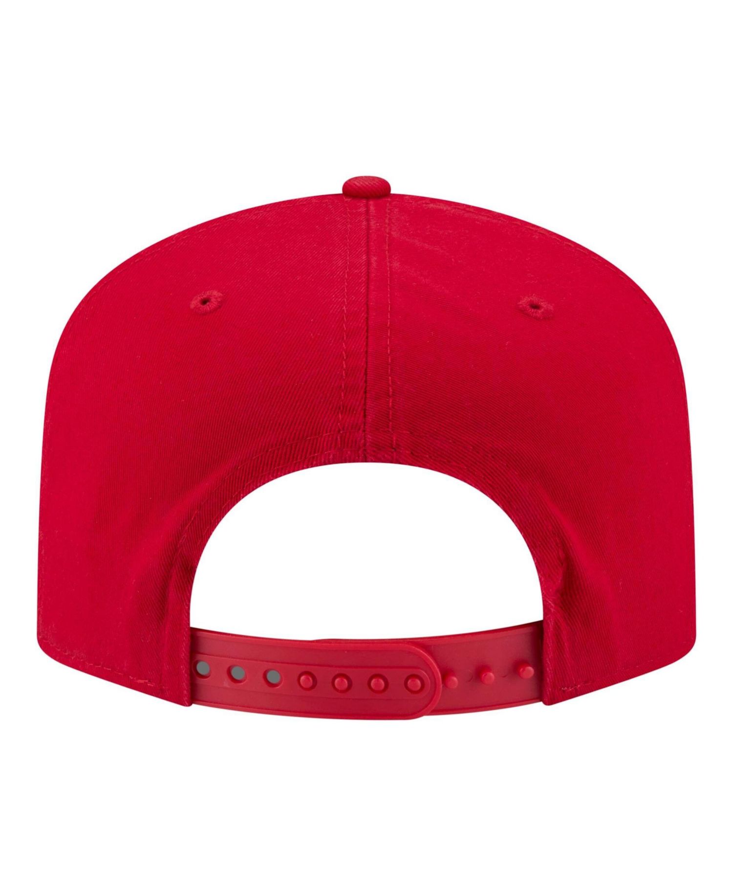Men's Red Los Angeles Angels Stacked 19TWENTY Adjustable Hat