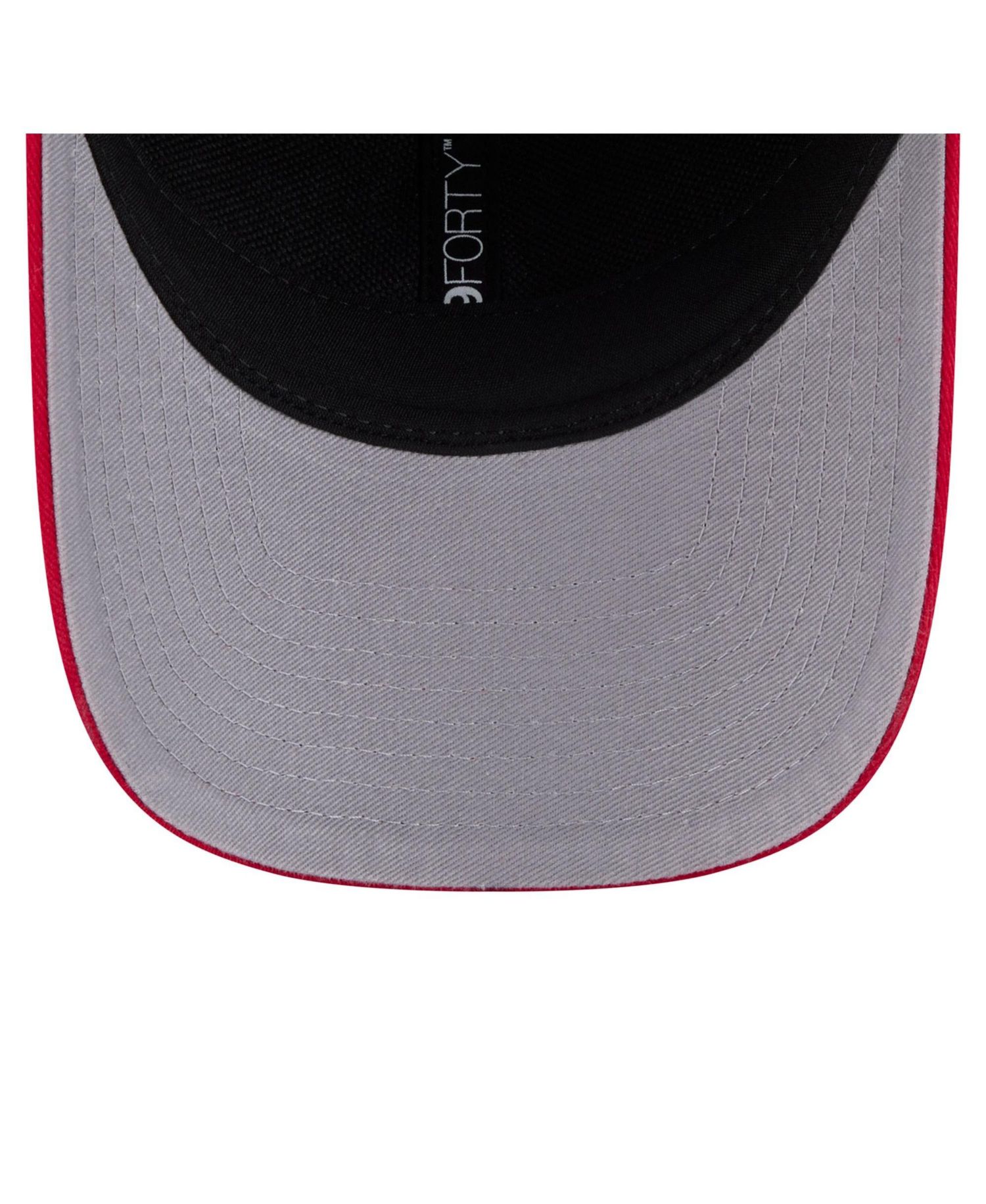 Men's Navy/Red Atlanta Braves Team Loyal 9FORTY M-Crown Adjustable Hat