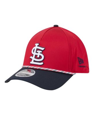 Men's Red/Navy St. Louis Cardinals Rope M-Crown A-Frame 39THIRTY Flex Hat
