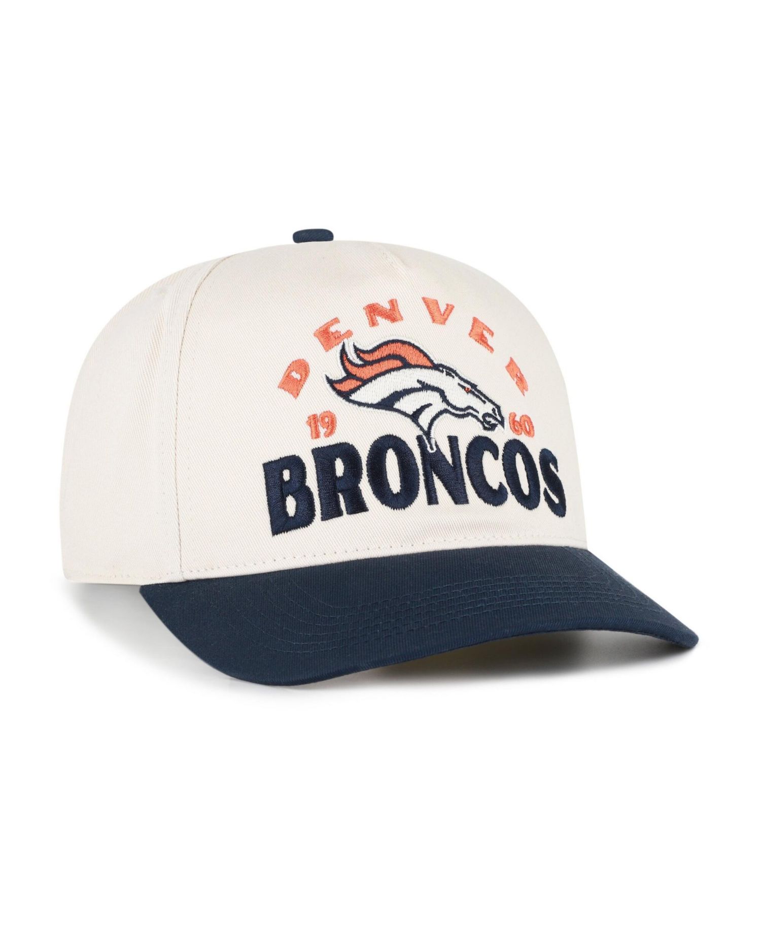 Men's Natural Denver Broncos Arcitext Hitch Adjustable Hat