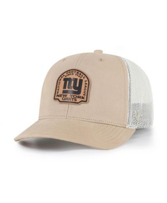 Men's Khaki New York Giants Bonehide Trucker Adjustable Hat