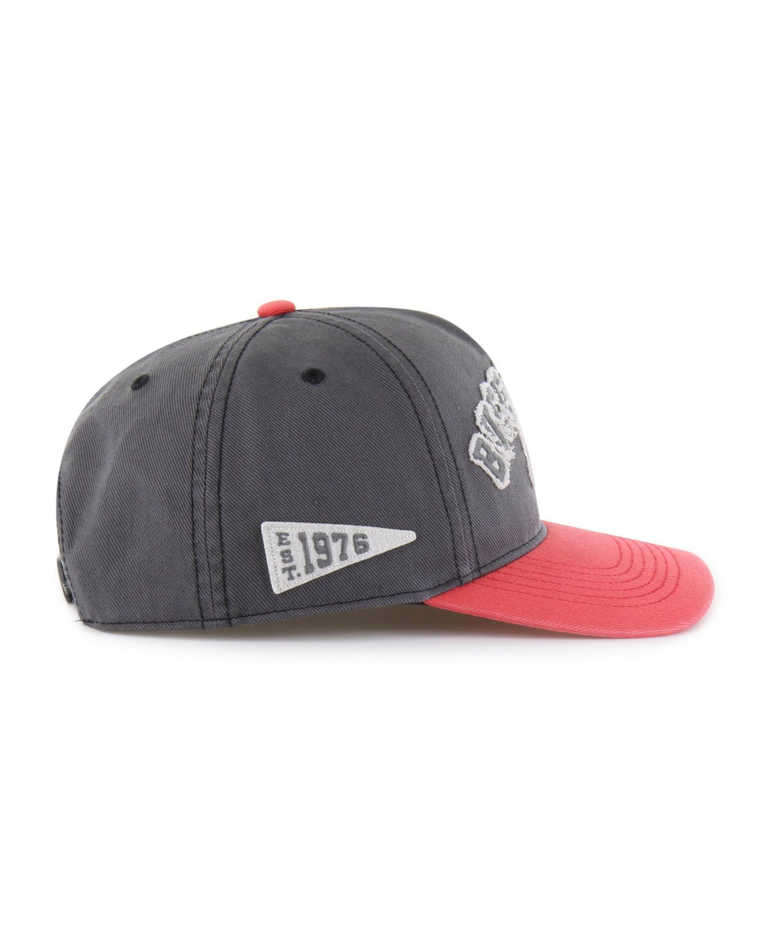 Men's Charcoal Tampa Bay Buccaneers Calderwood Well Worn Hitch Adjustable Hat