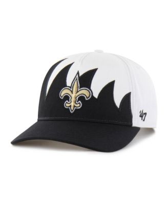 Men's White New Orleans Saints Jagged Hitch Adjustable Hat