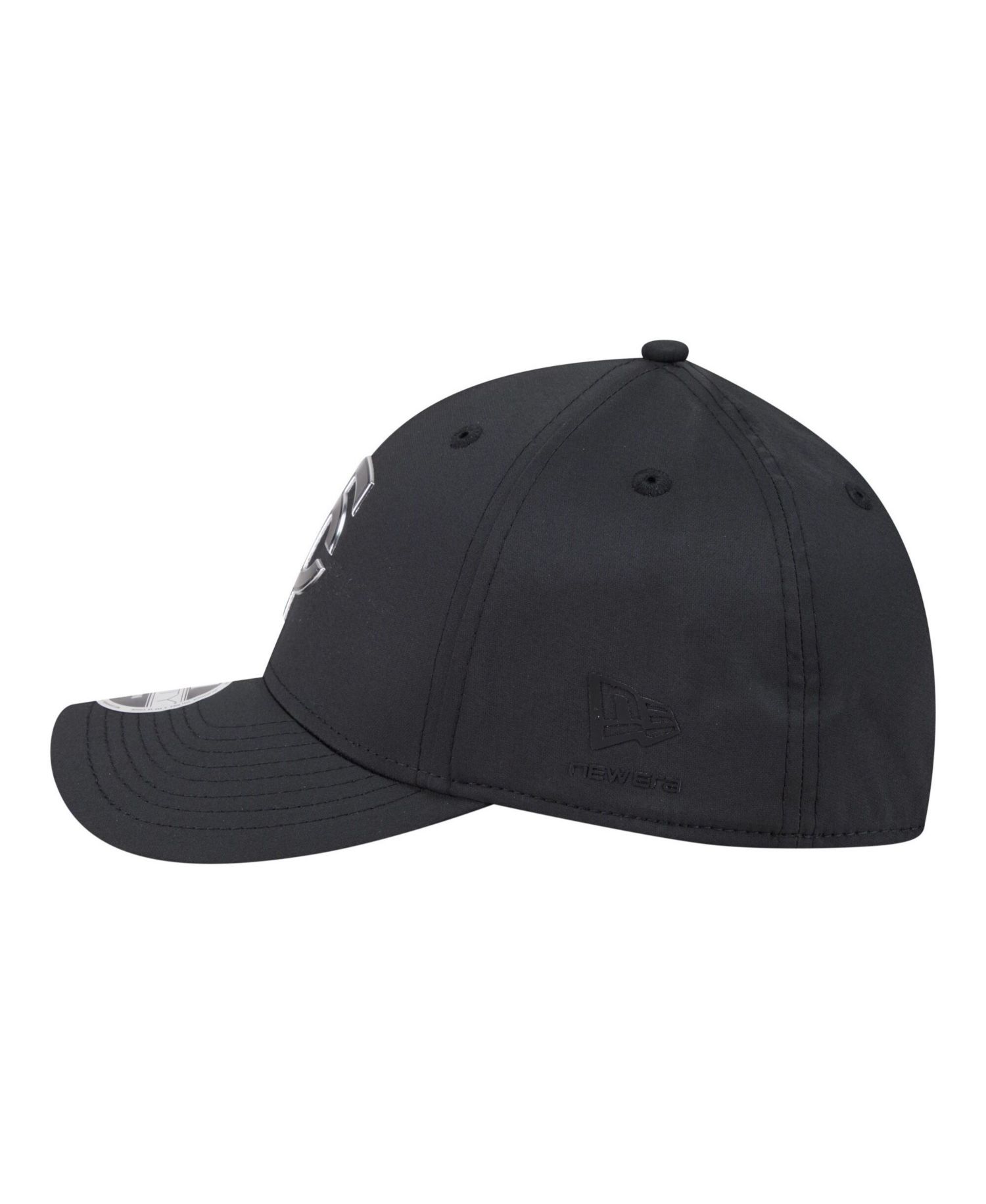 Men's Black Minnesota Twins Metallic 39THIRTY M-Crown Flex Hat