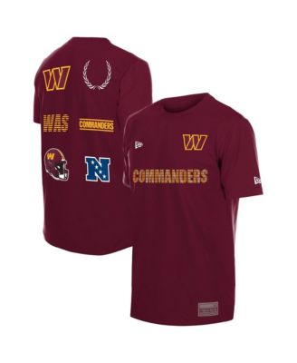 Men's Burgundy Washington Commanders Match T-Shirt