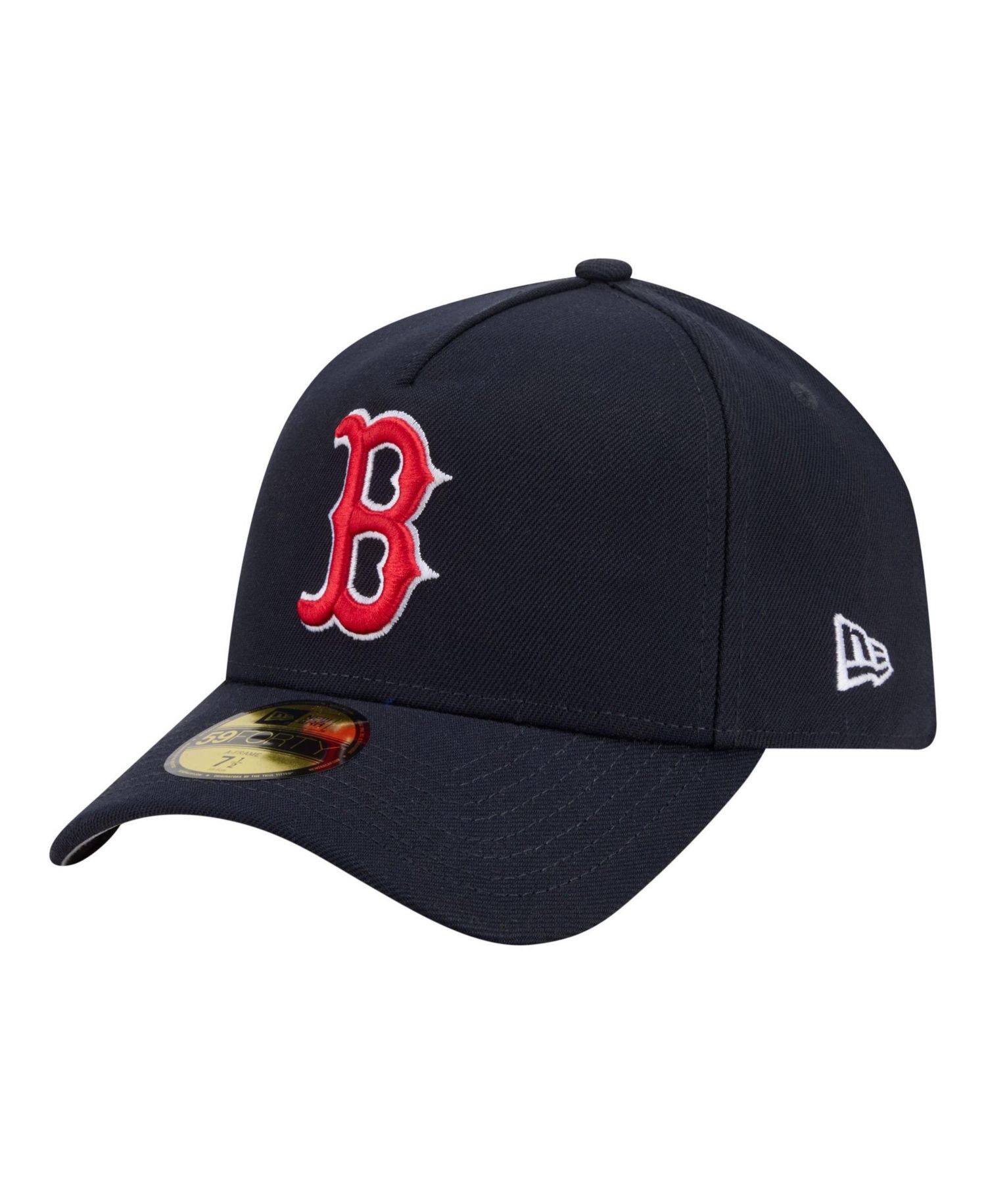 Men's Navy Boston Red Sox A-Frame 59FORTY Fitted Hat