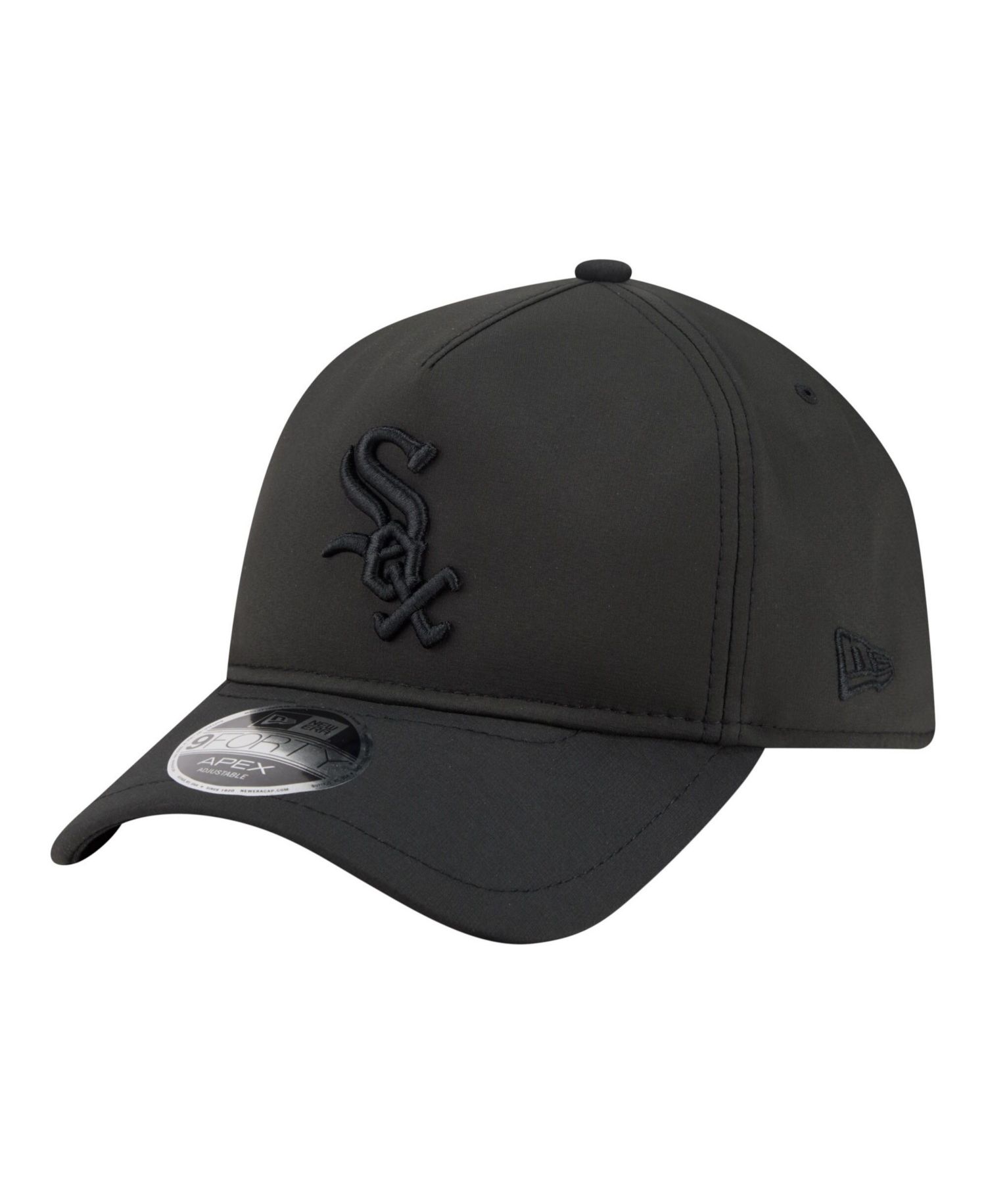 Men's Black Chicago White Sox Injection Apex 9FORTY Adjustable Hat