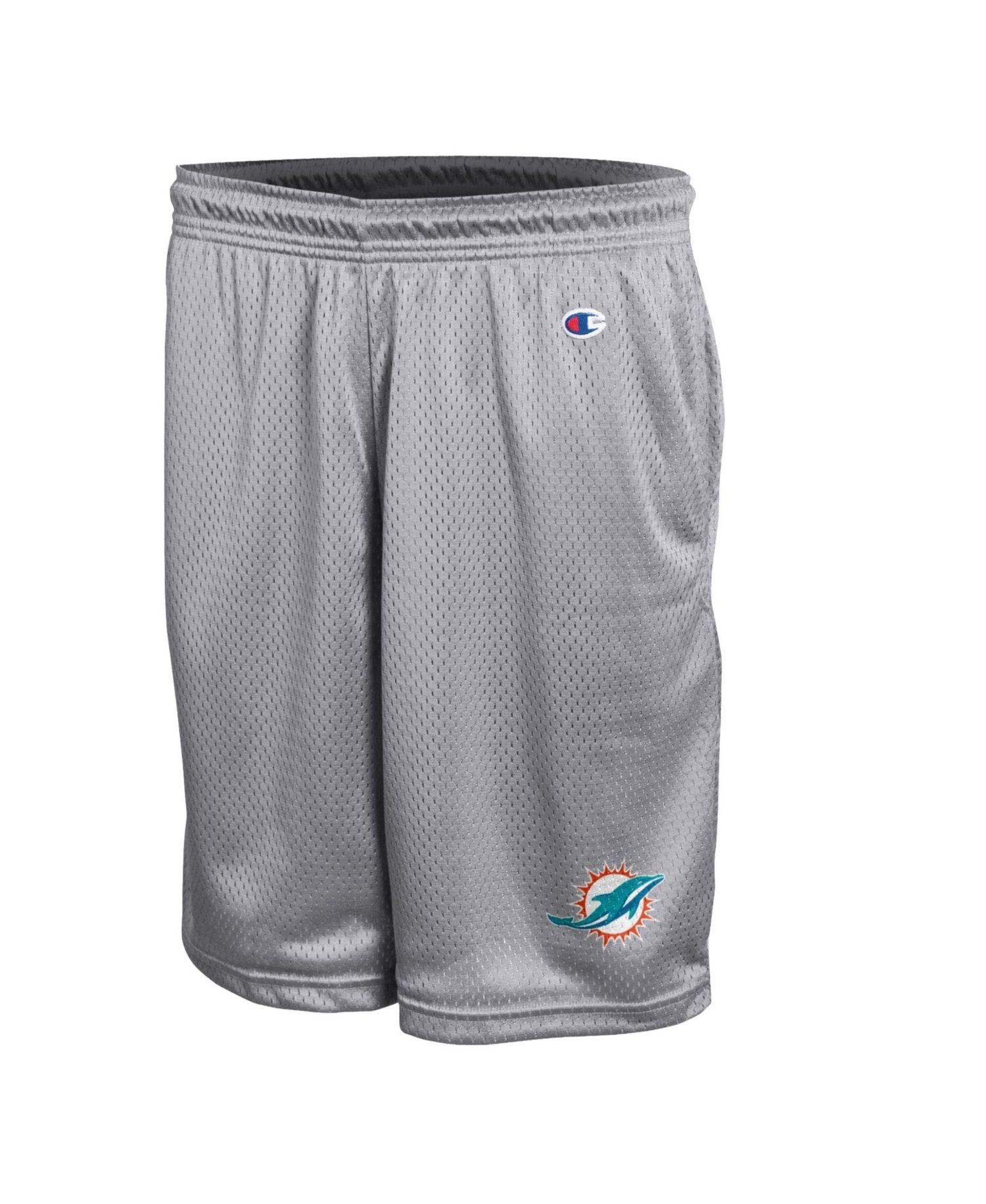 Men's Gray Miami Dolphins Classic Mesh Shorts