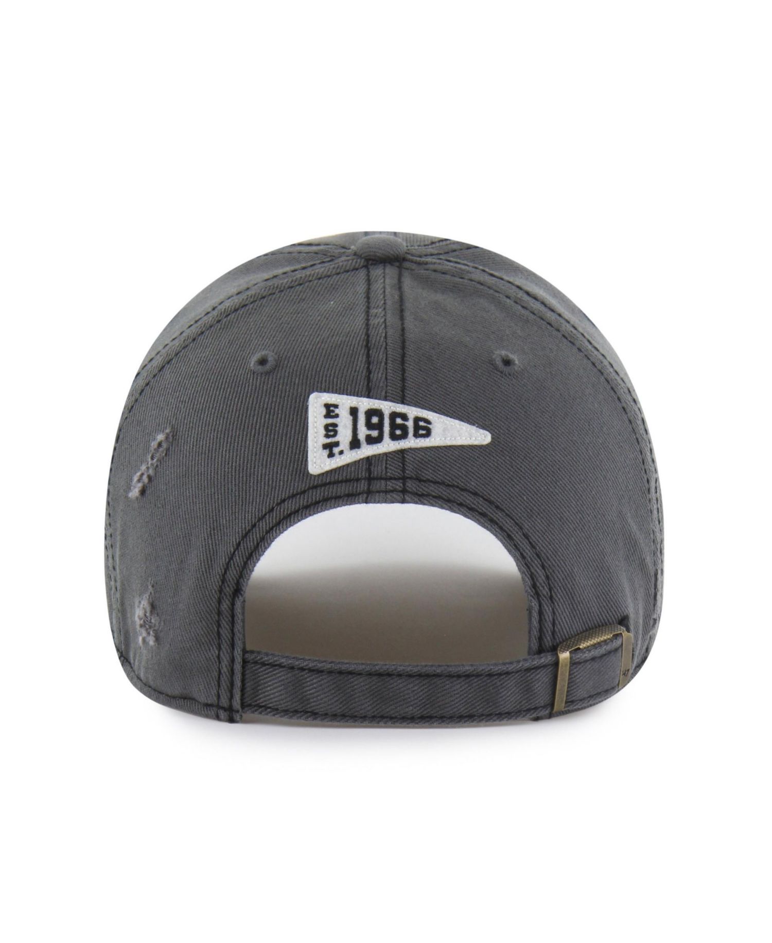 Men's Charcoal Miami Dolphins Seymoore Clean Up Adjustable Hat
