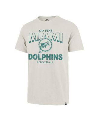 Men's Natural Miami Dolphins Head On Scrum T-Shirt