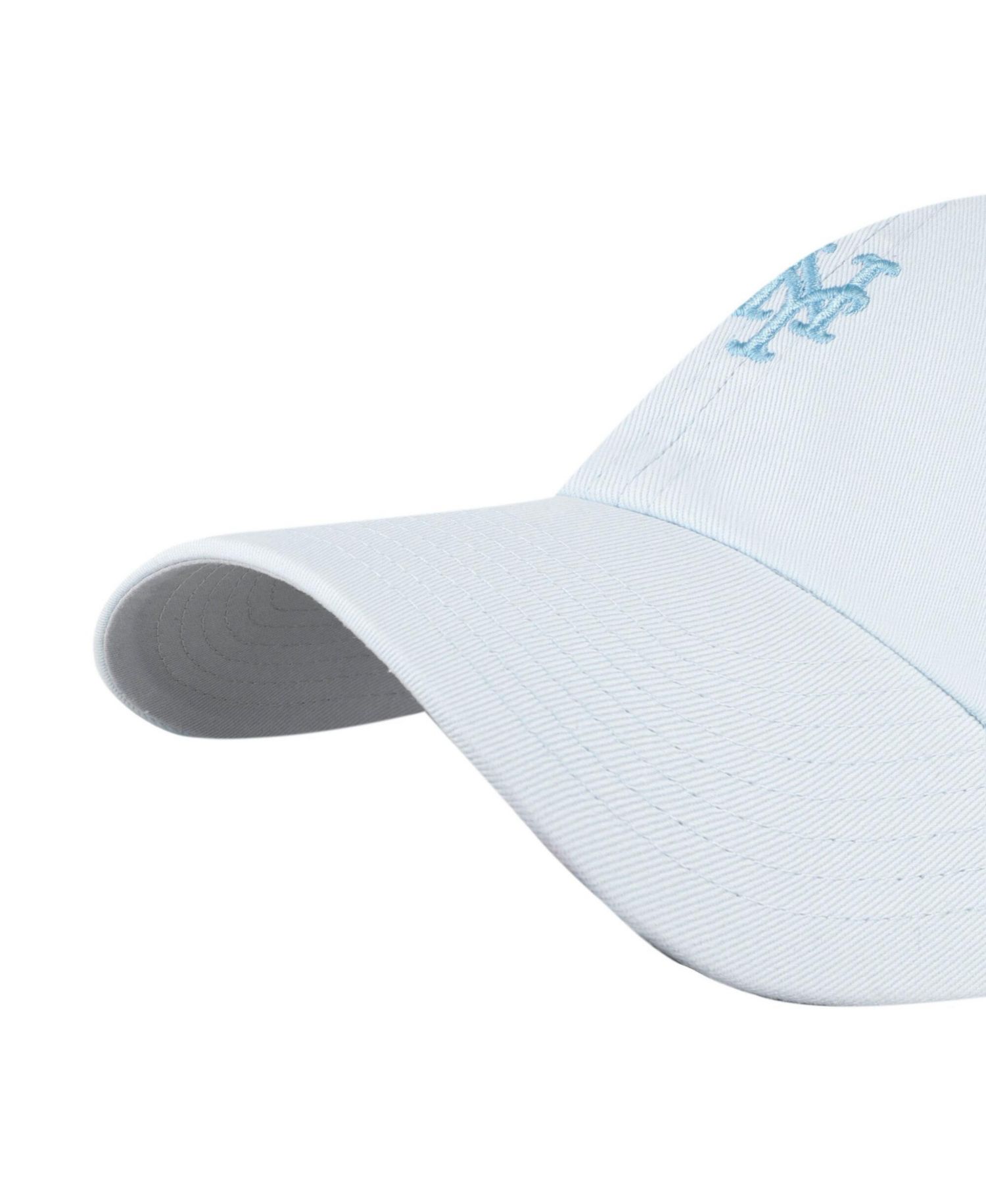 Men's and Women's Light Blue New York Mets Pastel Clean Up Adjustable Hat