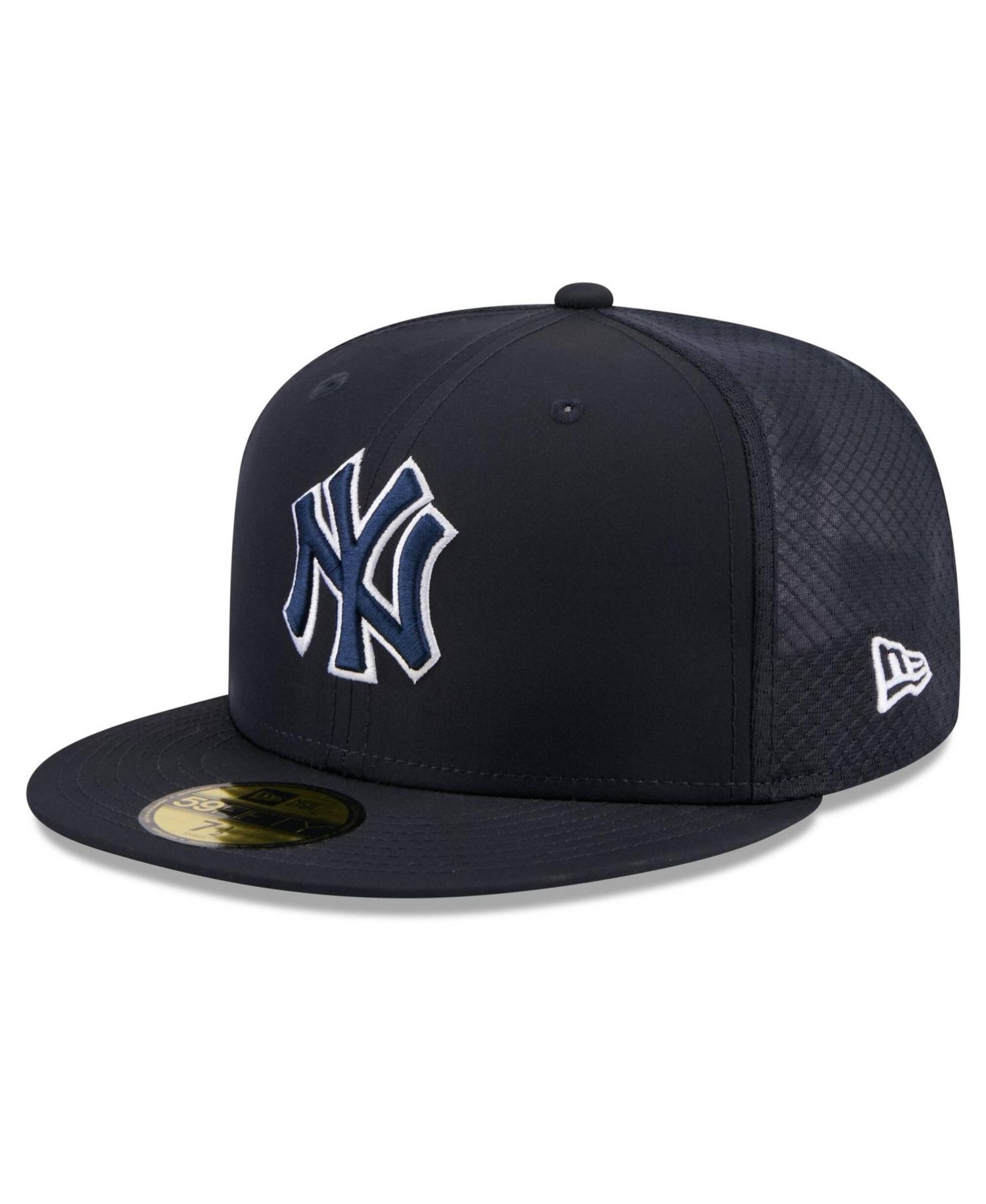 Big Boys and Girls Navy New York Yankees Batting Practice 59FIFTY Fitted Hat