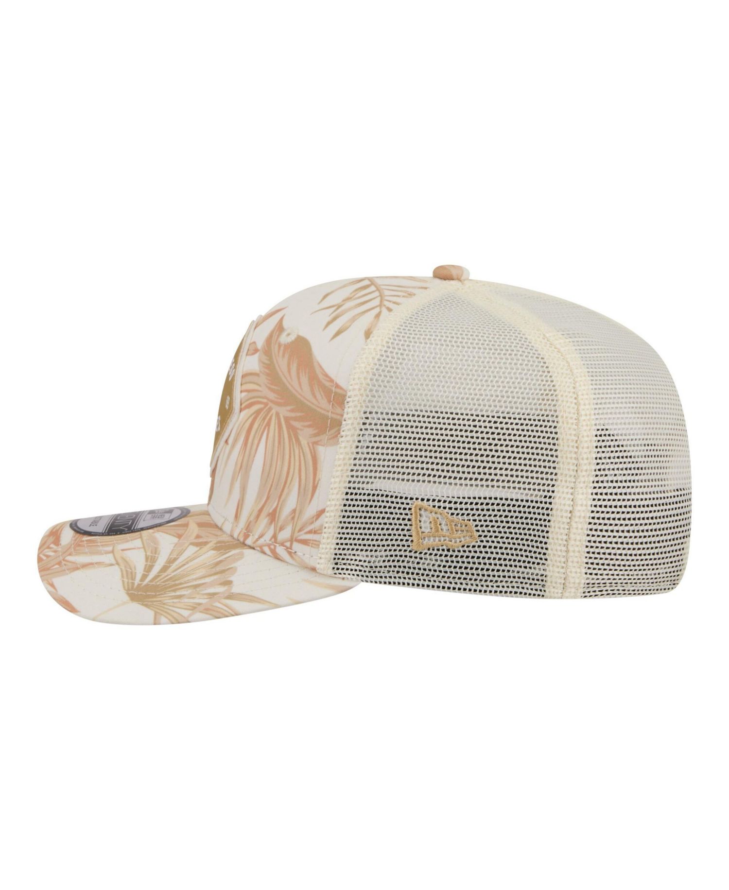 Men's Tan San Diego Padres Tonal Palm COOLERA 9SEVENTY Adjustable Trucker Hat