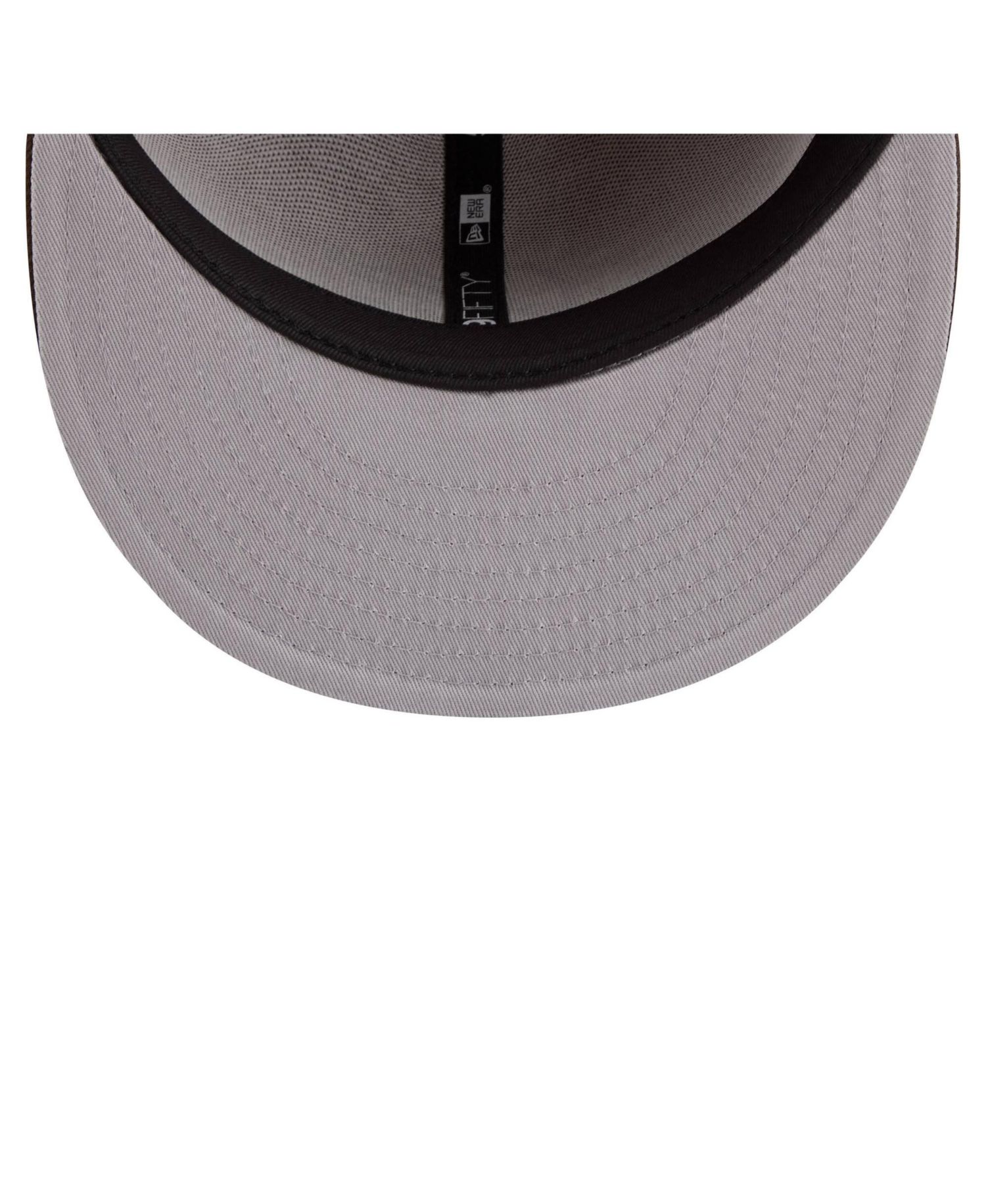 Men's Light Brown/Dark Brown Miami Dolphins Two-Tone Walnut 59FIFTY Fitted Hat