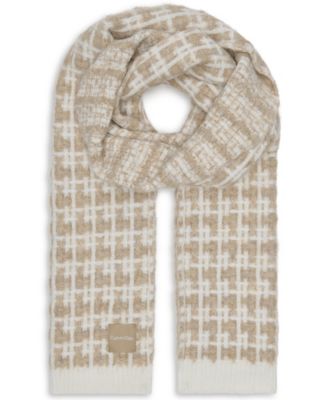 Women's Grid Knit Everyday Scarf