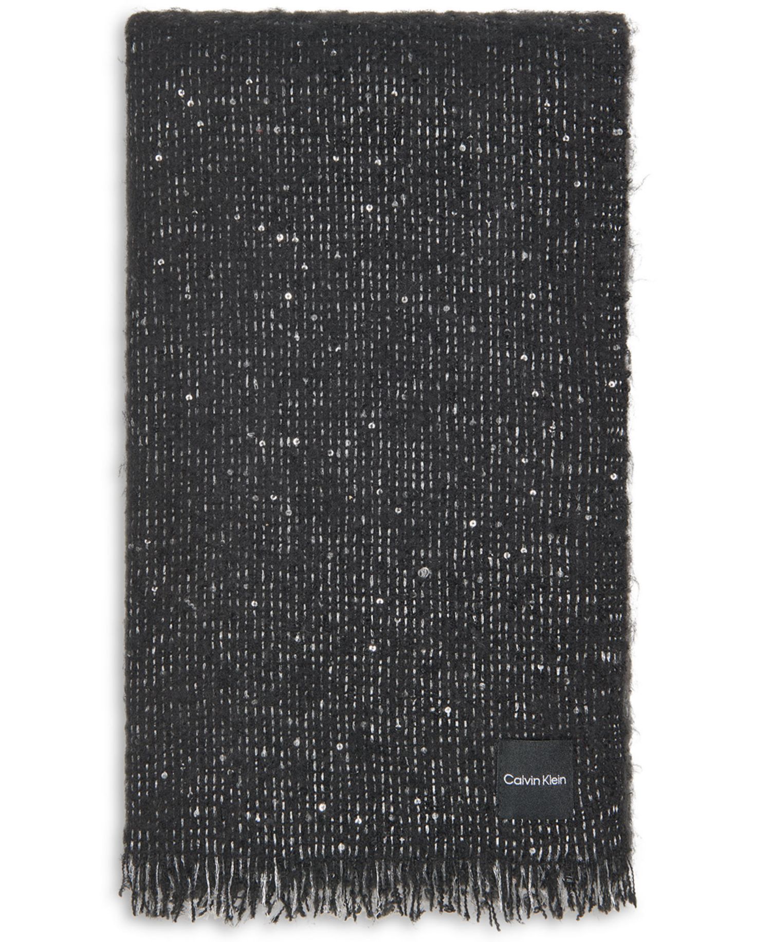 Women's Fluffy Sequin Blanket Scarf