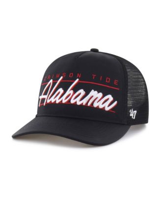 Men's and Women's Black Alabama Crimson Tide brr&deg; Condor Mesh Hitch Adjustable Hat