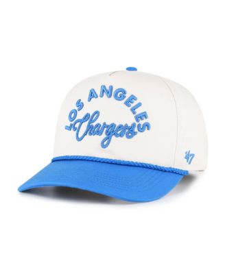 Women's Natural Los Angeles Chargers Rope Script Hitch Adjustable Hat
