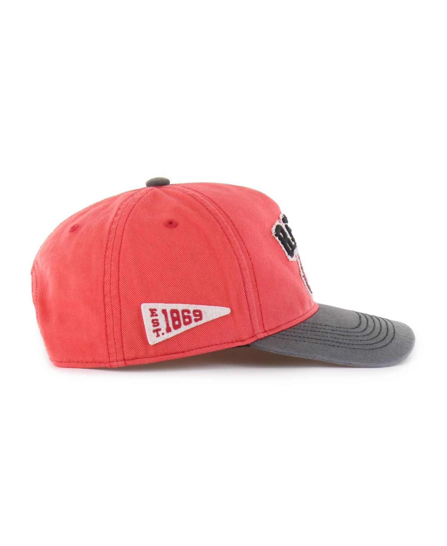 Men's Red Cincinnati Reds Calderwood Hitch Adjustable Hat