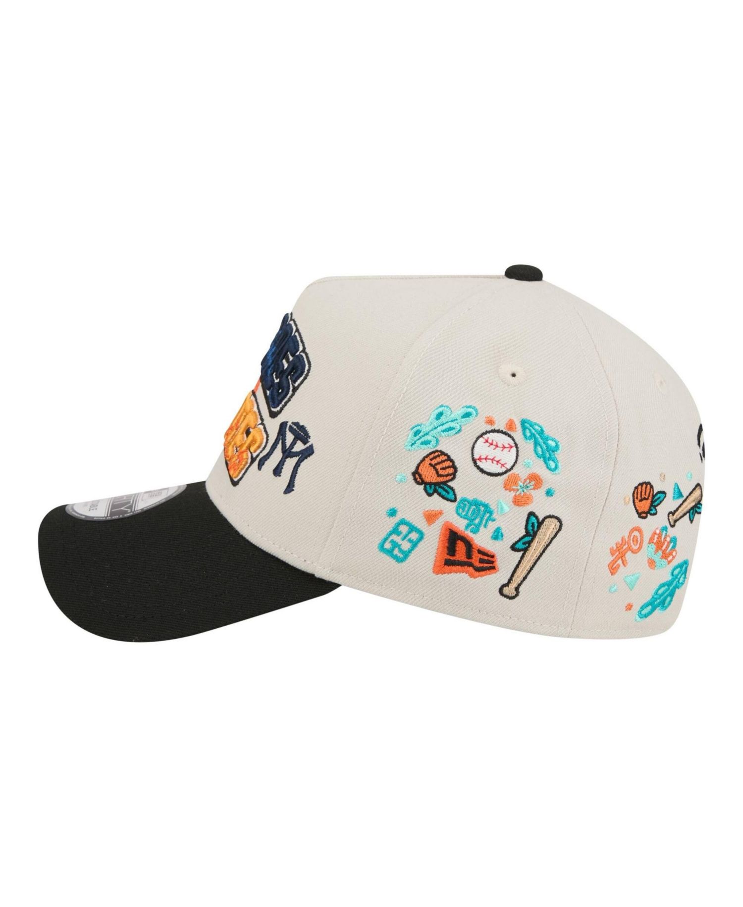 Men's Beige San Francisco Giants vs. Monterrey Sultanes 2026 Matchup 9FORTY A-Frame Adjustable Hat