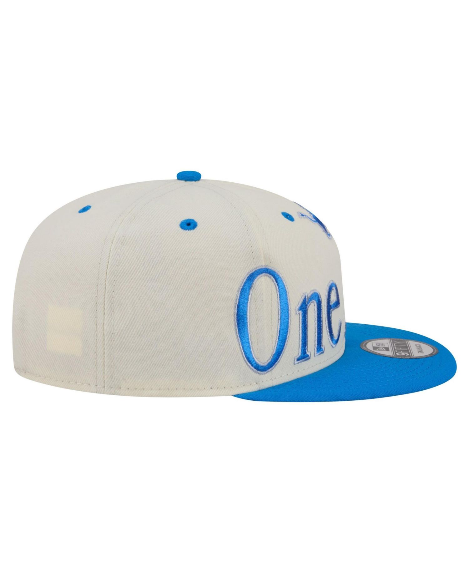 Men's Cream Detroit Lions Oversized Slogan 9FIFTY Snapback Hat