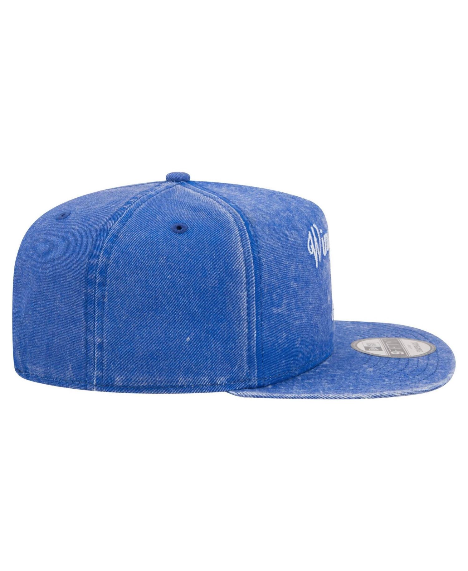 Men's Royal Chicago Cubs City Slogan A-Frame 9FIFTY Snapback Hat
